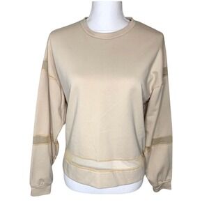 Lea & Viola Crew Neck Long Sleeve‎ Sweatshirt Women Size Small NWOT